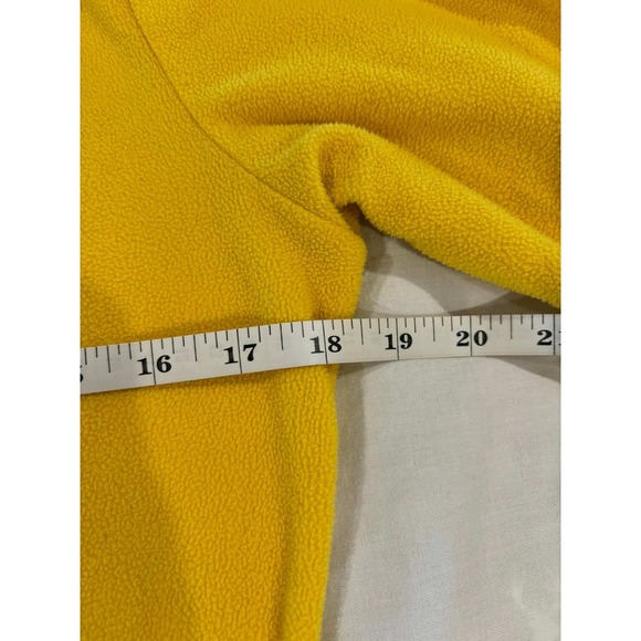 Nike LIVESTRONG Yellow Fleece Zip Up Jacket Size Small Activewear - Picture 10 of 12